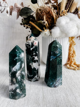 Load image into Gallery viewer, Green Moss Agate Point Various
