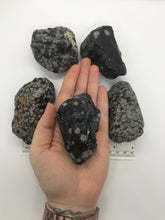 Load image into Gallery viewer, Rough Snowflake Obsidian
