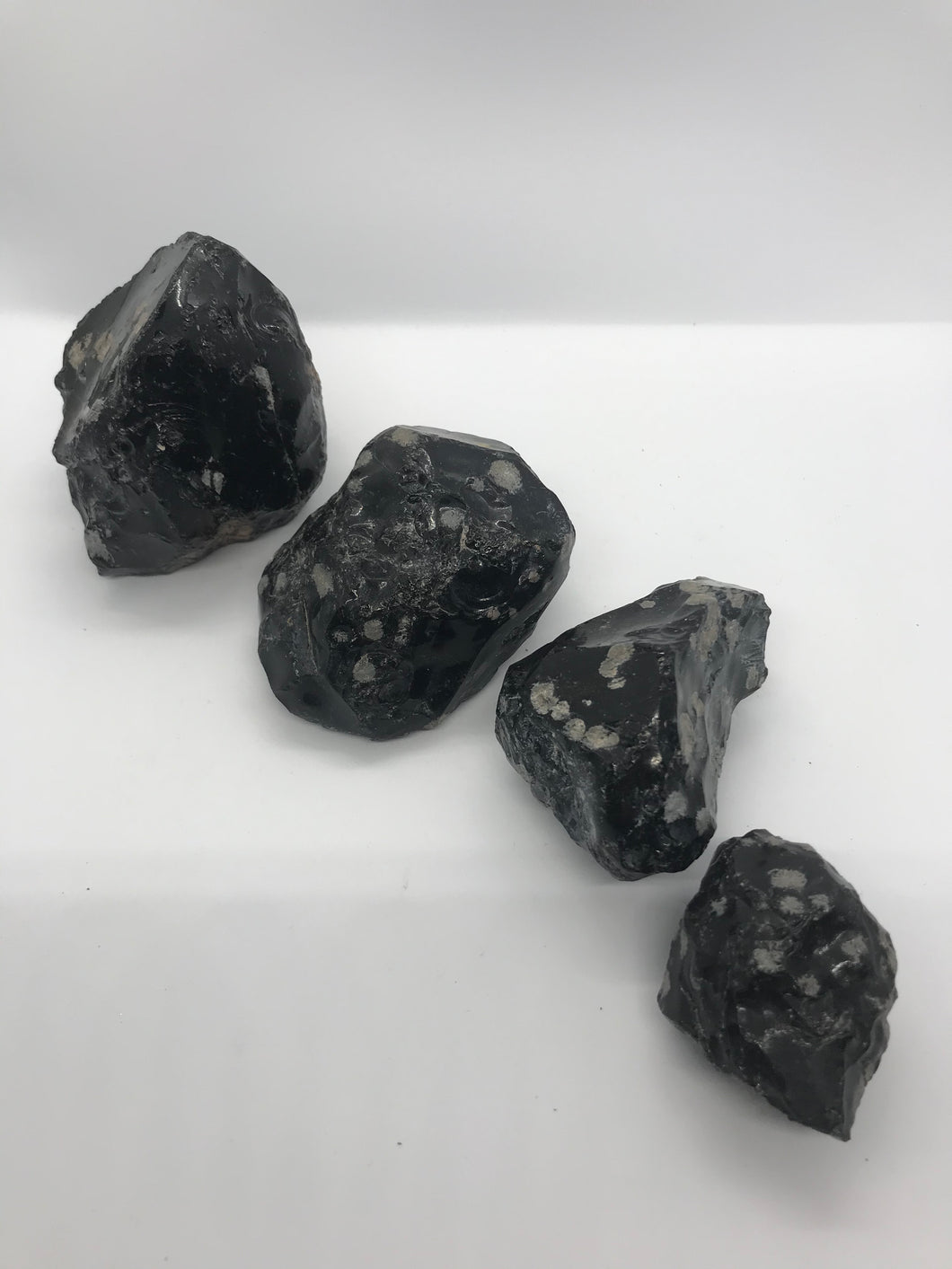 Rough Snowflake Obsidian