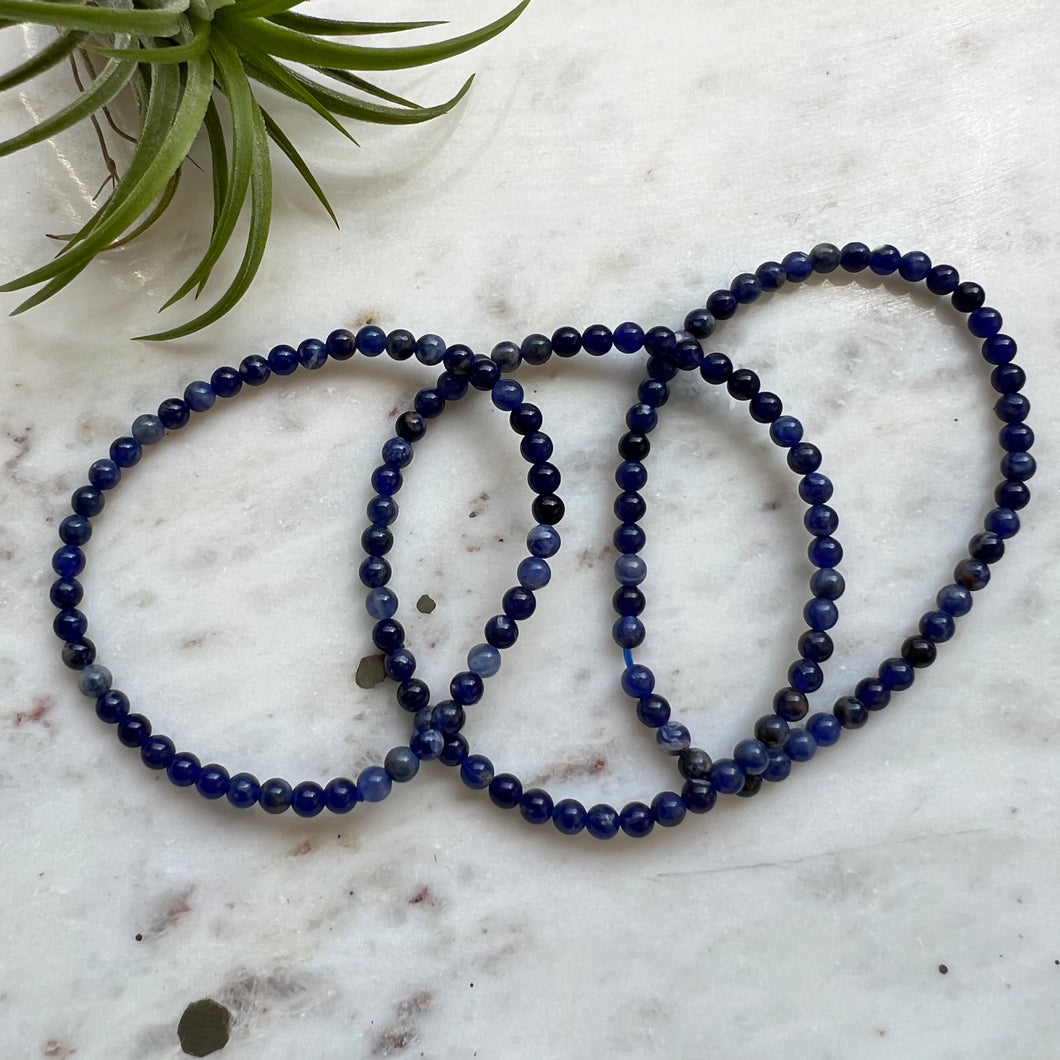 Sodalite Bracelet (small beads)