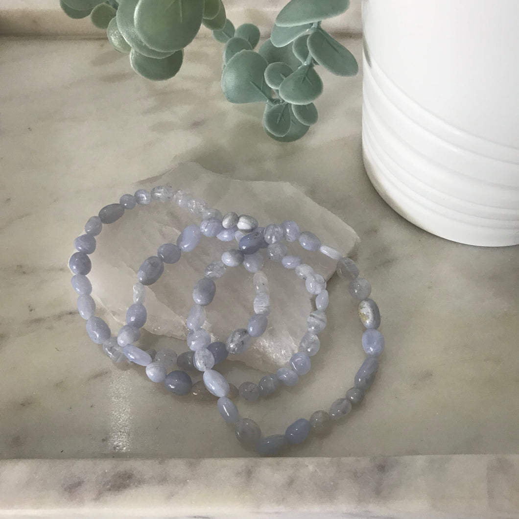 Blue Lace Agate Bracelet