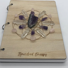 Load image into Gallery viewer, Manifesting Journals &amp; Crystal Grid Sets
