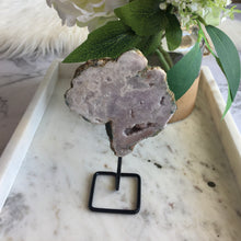 Load image into Gallery viewer, Pink Amethyst on Stand
