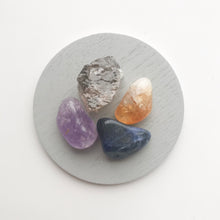 Load image into Gallery viewer, Citrine, Amethyst, Sodalite and Smokey Quartz Crystals
